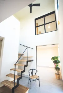 河辺町の家（エントランス）