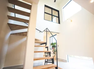 河辺町の家（エントランス）