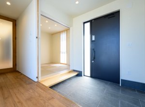 藤方の家-Ⅱ（玄関）