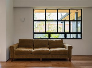 オーダーメイドのアイアン窓