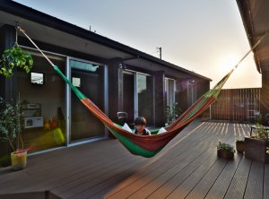 中庭のある家（ランタン）