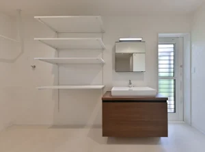 曽原町の家（洗面ランドリー）